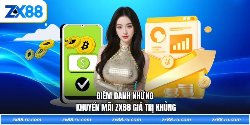 Điểm danh những khuyến mãi ZX88 giá trị khủng